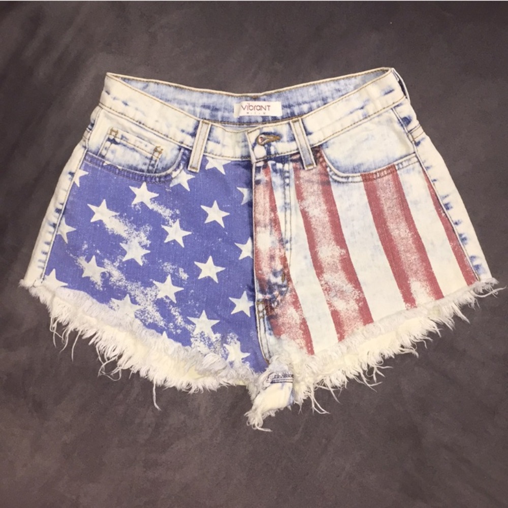 High Waisted Jean Shorts